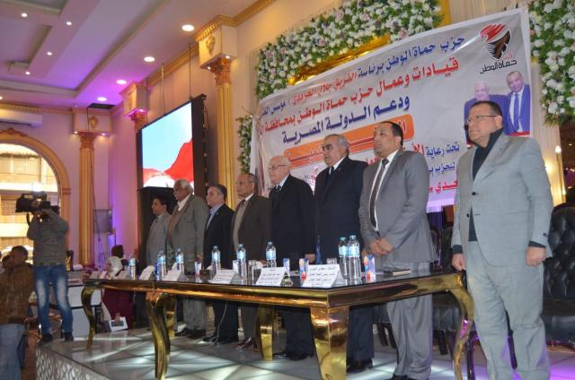 جانب من قيادات حماة الوطن