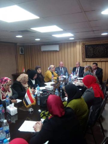 اجتماع تحالف امينات المراة بالاحزاب المصرية