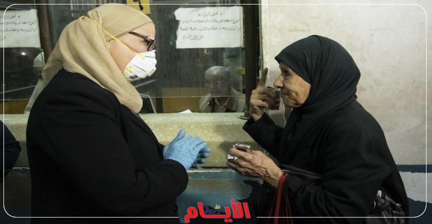 وزيرة التضامن مع أصحاب المعاشات