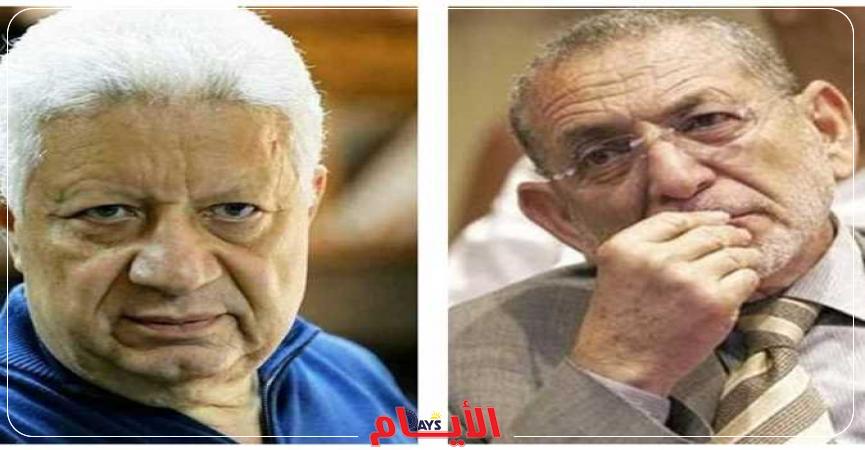 مرتضى منصور والقيعي 