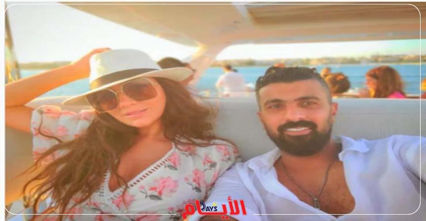 مي عمر مع زوجها