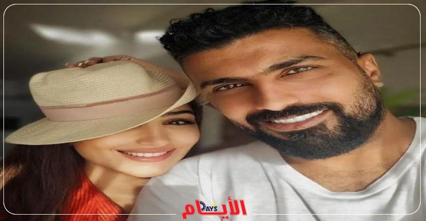 مي عمر وزوجها